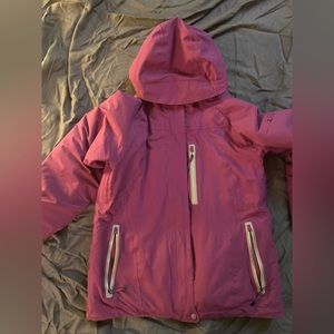 EMS women’s M ski/snowboard jacket. Slightly worn but still has a lot of life
